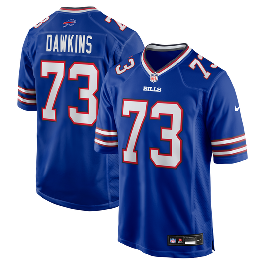 Buffalo Bills Dion Dawkins Nike Royal Game Jersey product image 1