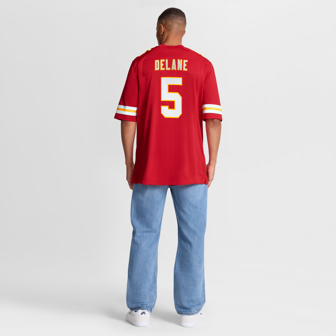 Kansas City Chiefs Mansoor Delane Nike Red Game Jersey product image 3