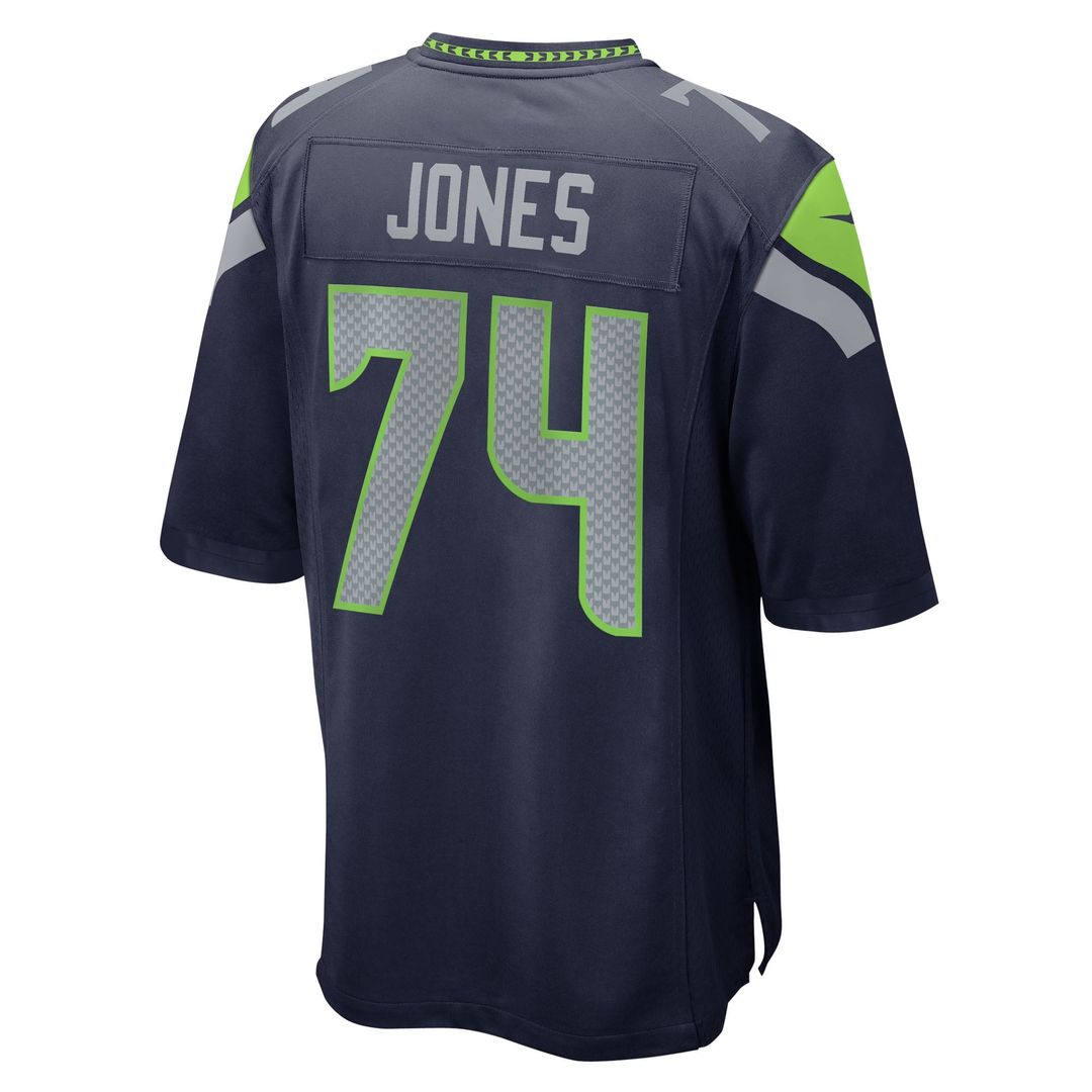 Seattle Seahawks Josh Jones Nike College Navy Game Jersey product image 3