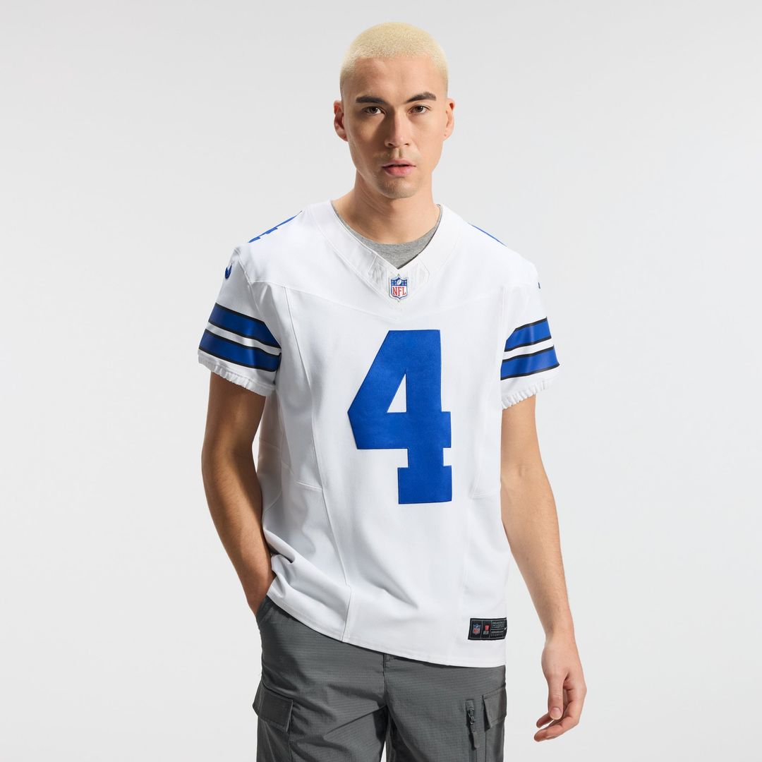 Dallas Cowboys Dak Prescott Nike White Vapor FUSE Elite product image 2