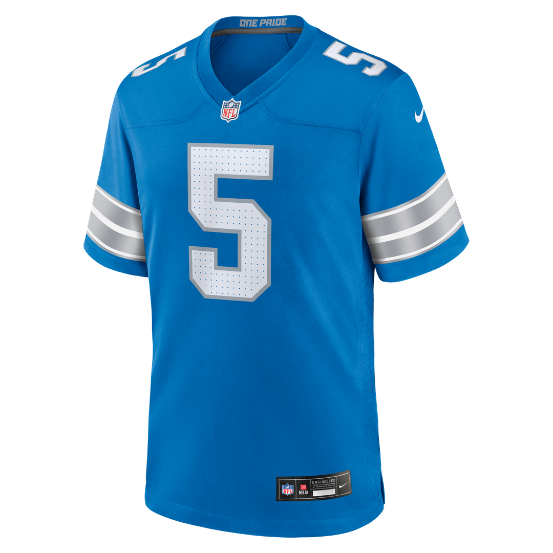 Detroit Lions Teddy Bridgewater Nike Blue Game Jersey product image 2