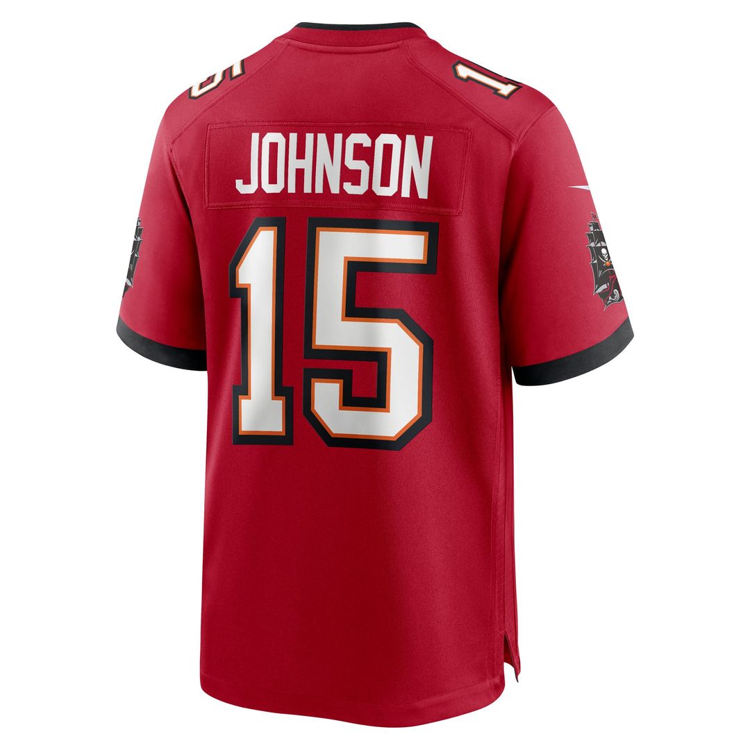 Tampa Bay Buccaneers Tez Johnson Nike Red Game Jersey product image 3