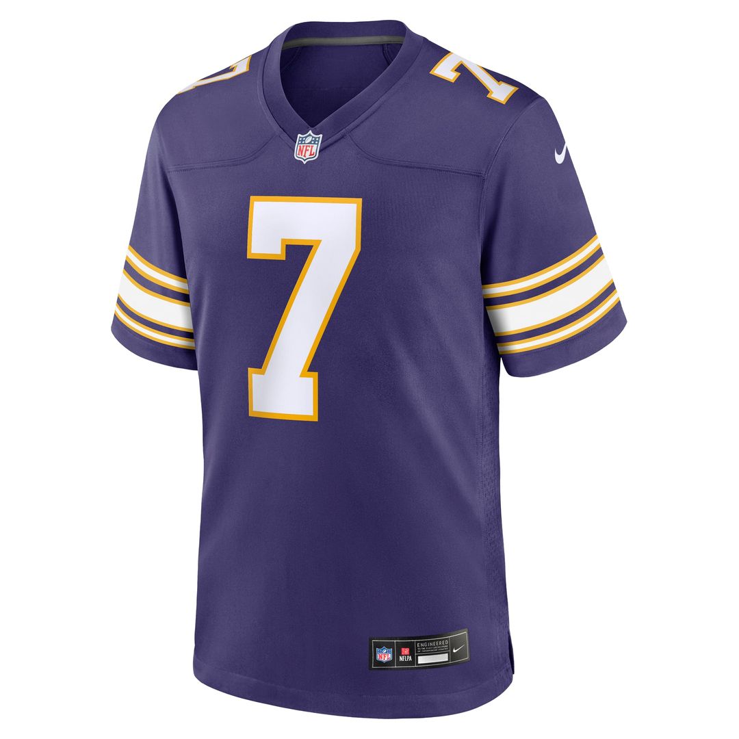 Minnesota Vikings Byron Murphy Jr. Nike Purple Alternate product image 2
