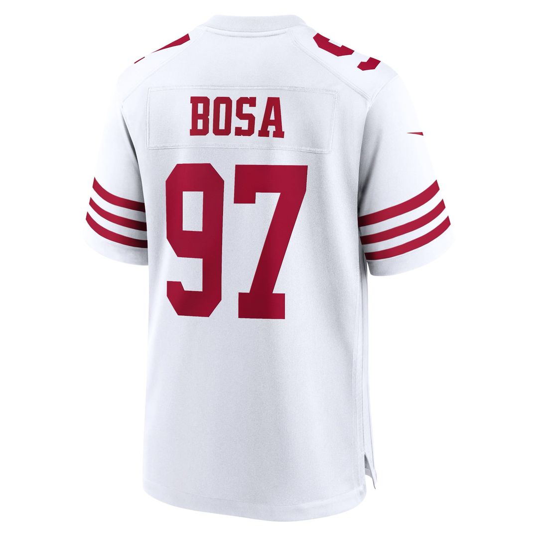 San Francisco 49ers Nick Bosa Nike White Game Jersey product image 6