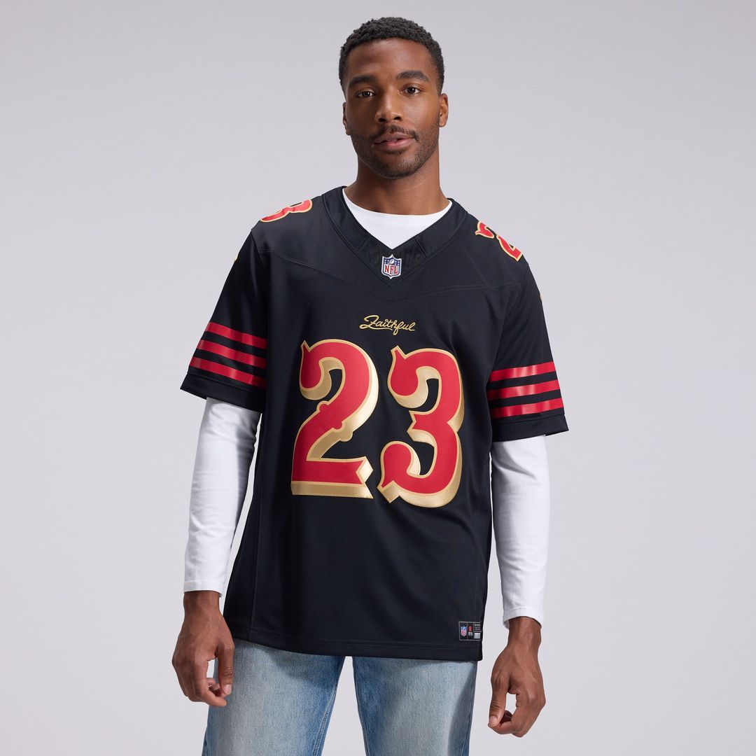 San Francisco 49ers Christian McCaffrey Nike Black product image 2