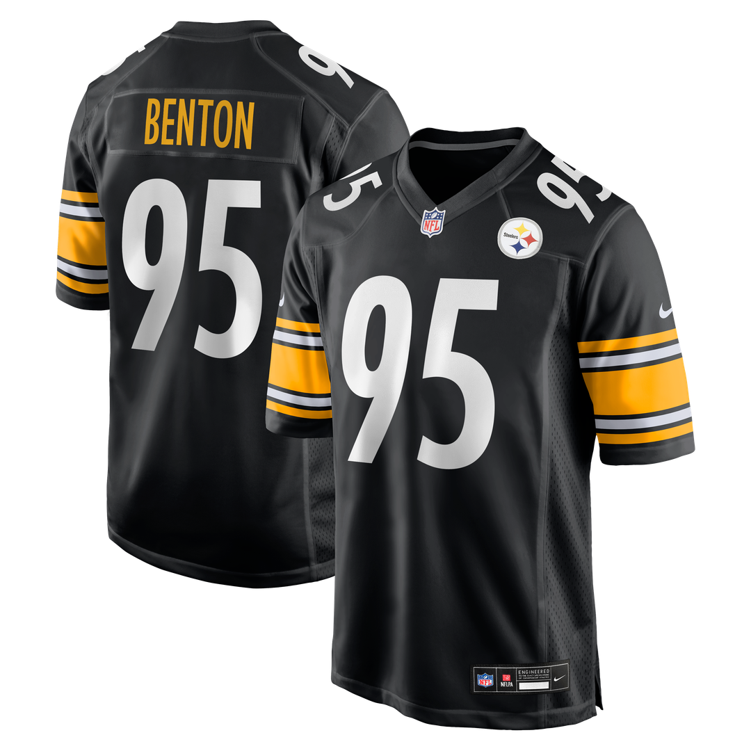 Pittsburgh Steelers Keeanu Benton Nike Black Game Jersey product image 1