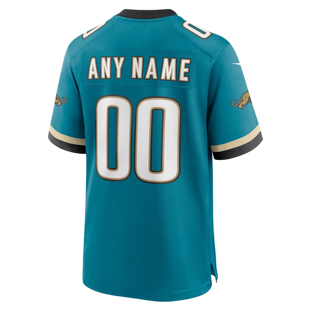 Jacksonville Jaguars Nike Teal Prowler Throwback Custom product image 3