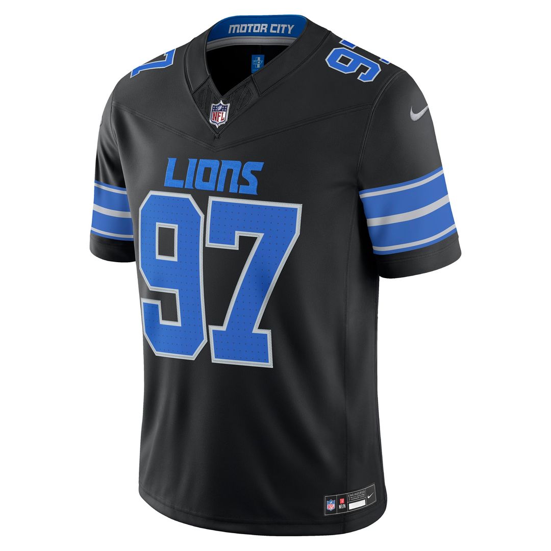 Detroit Lions Aidan Hutchinson Nike Black Alternate Vapor product image 5