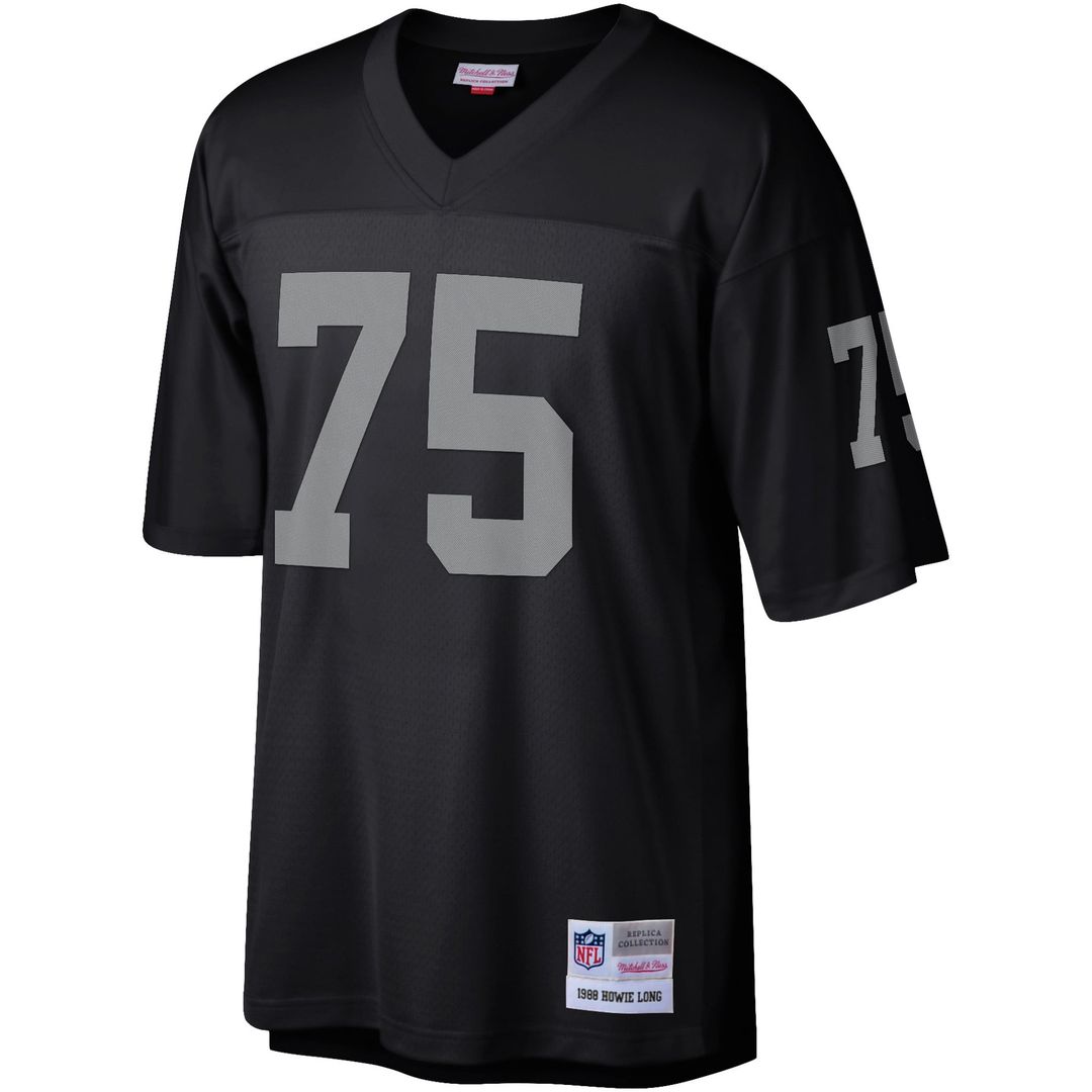 Las Vegas Raiders Howie Long Mitchell & Ness Black Legacy product image 2