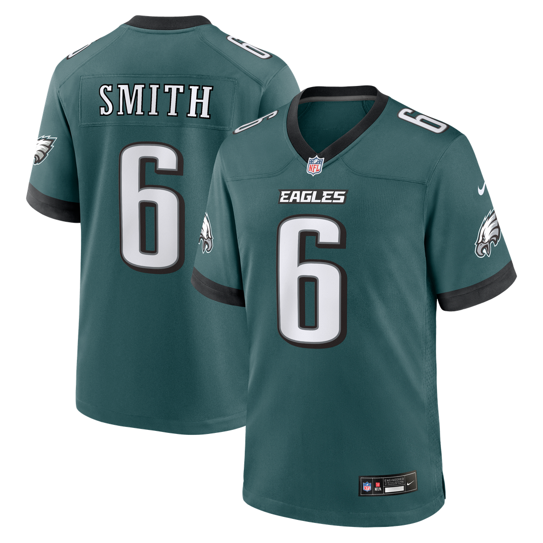 Philadelphia Eagles DeVonta Smith Nike Midnight Green Game product image 1