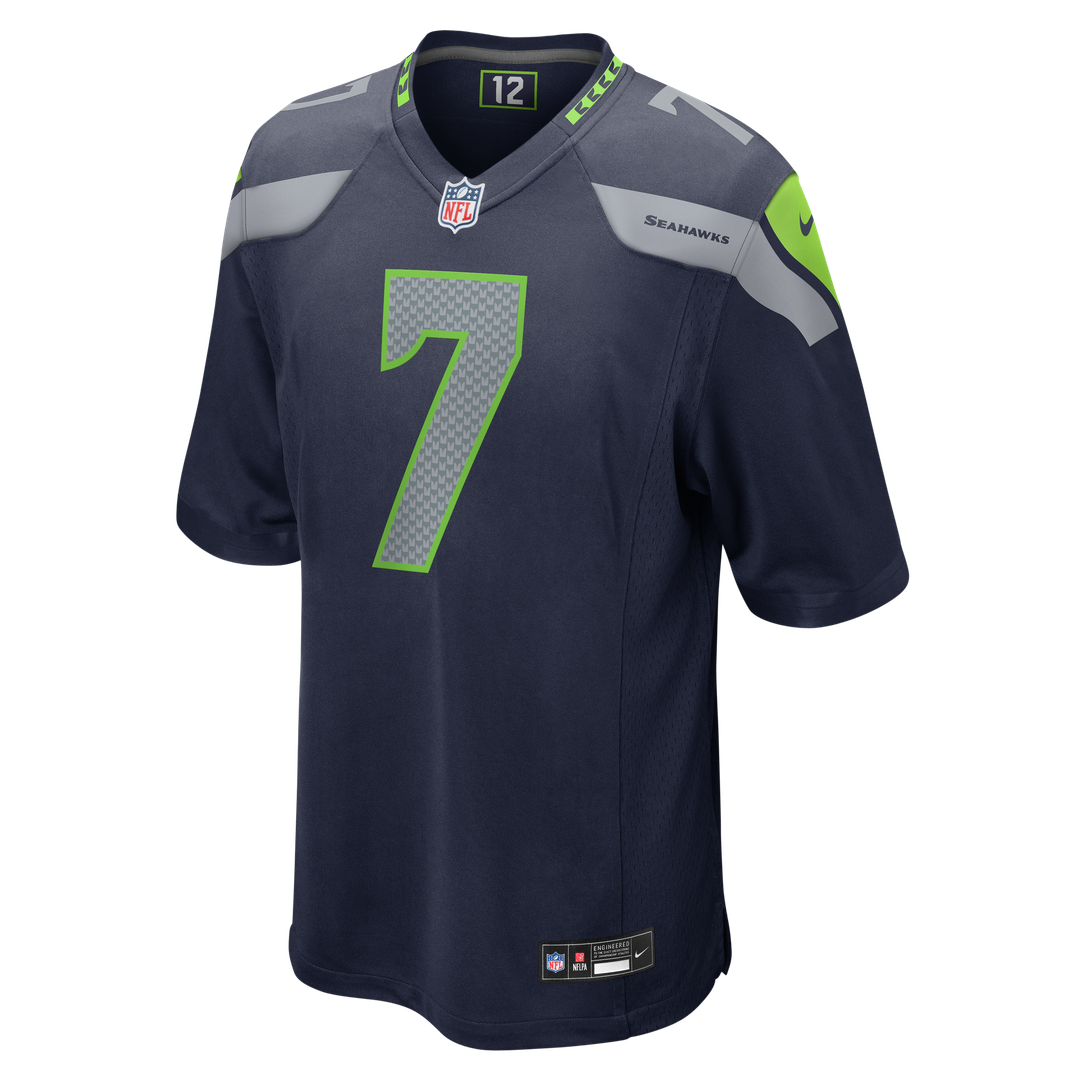 Seattle Seahawks Uchenna Nwosu Nike College Navy Game Jersey product image 2