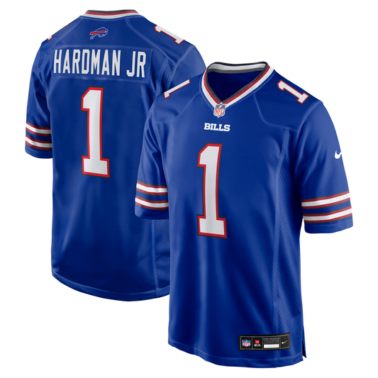 Buffalo Bills Mecole Hardman Nike Royal Game Jersey product image 1