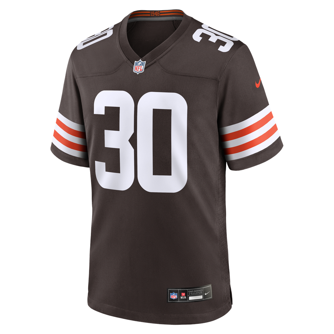 Cleveland Browns Zion Washington Nike Brown Game Jersey product image 4