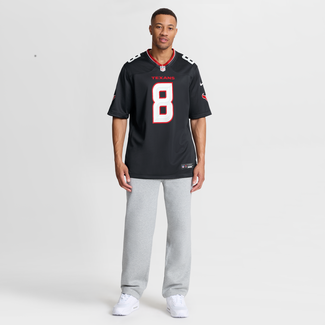 Houston Texans Cade Stover Nike Navy Game Jersey product image 4