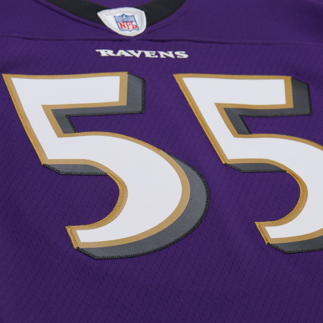 Baltimore Ravens Terrell Suggs Mitchell & Ness Purple 2003 product image 4