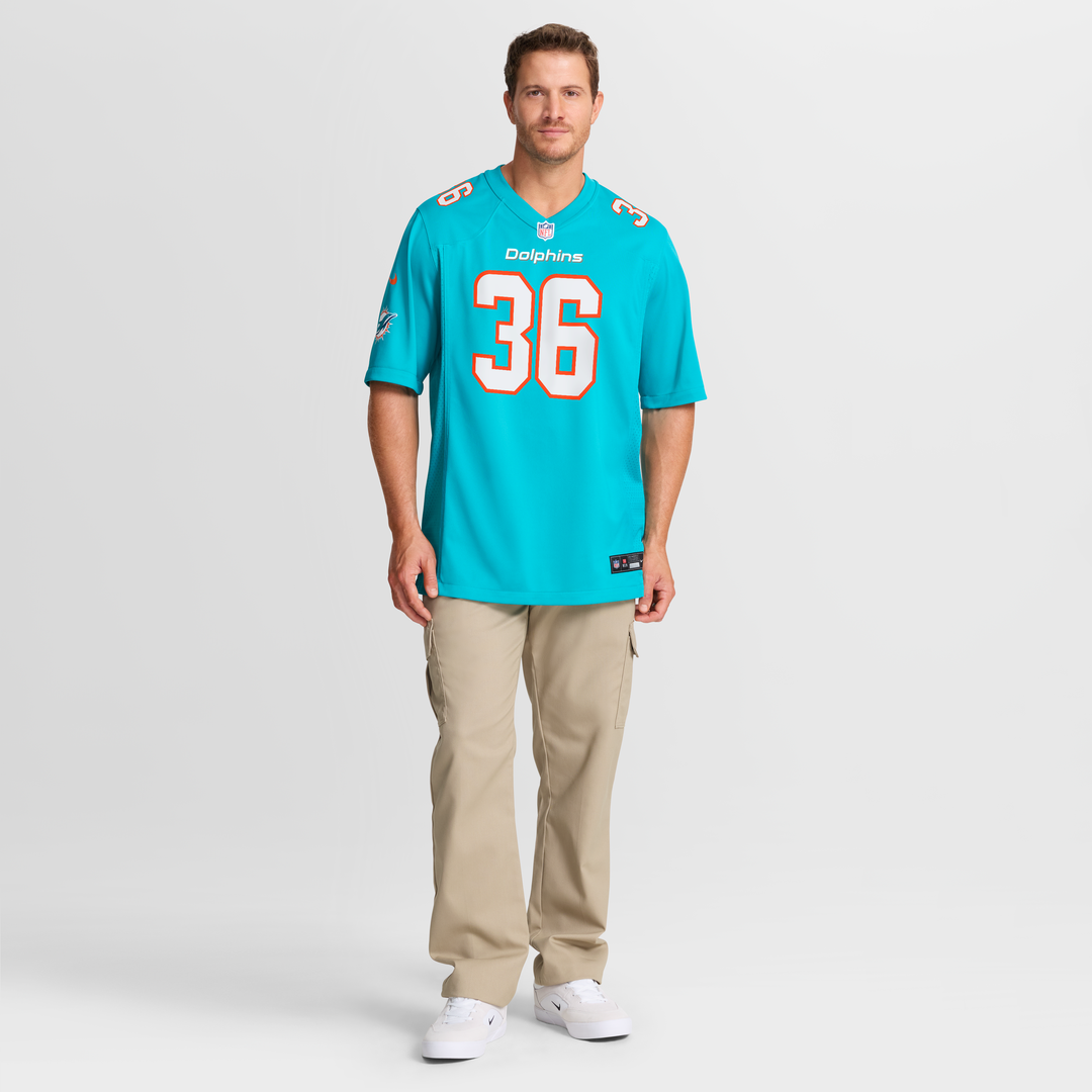 Miami Dolphins Storm Duck Nike Aqua Game Jersey product image 7