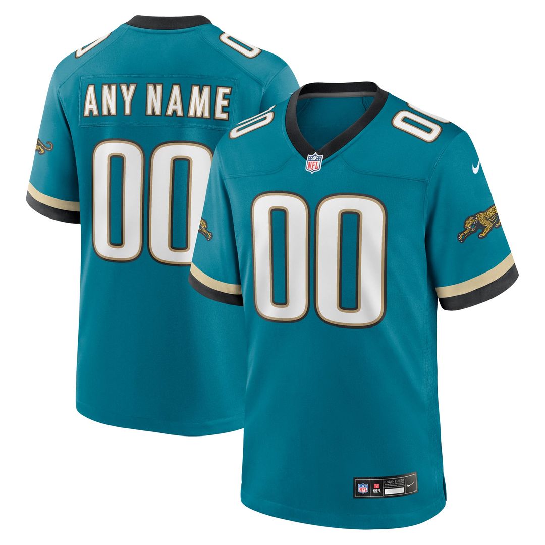 Jacksonville Jaguars Nike Teal Prowler Throwback Custom product image 7