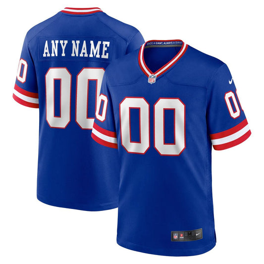 New York Giants Nike Royal Classic Custom Jersey product image 1