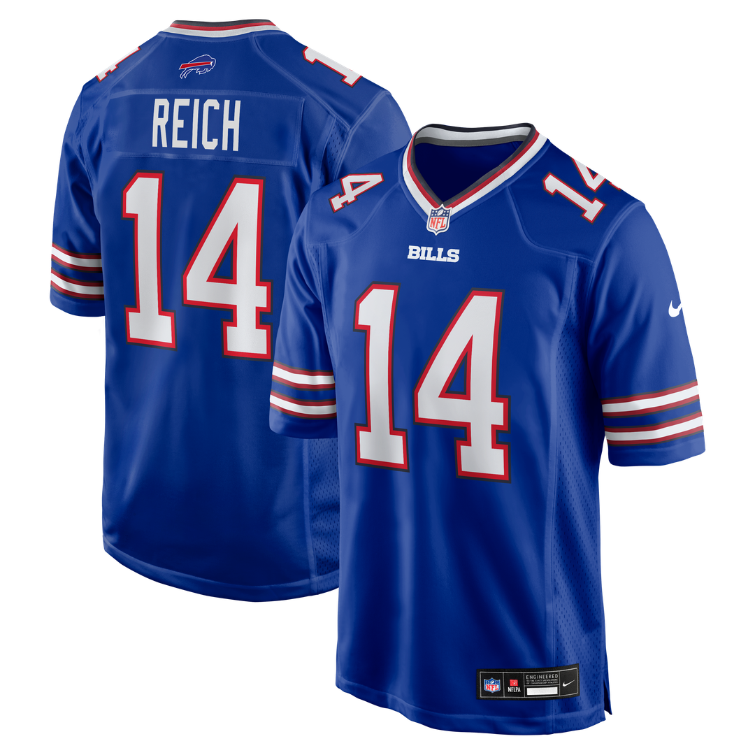 Buffalo Bills Frank Reich Nike Royal Retired Player Game product image 1
