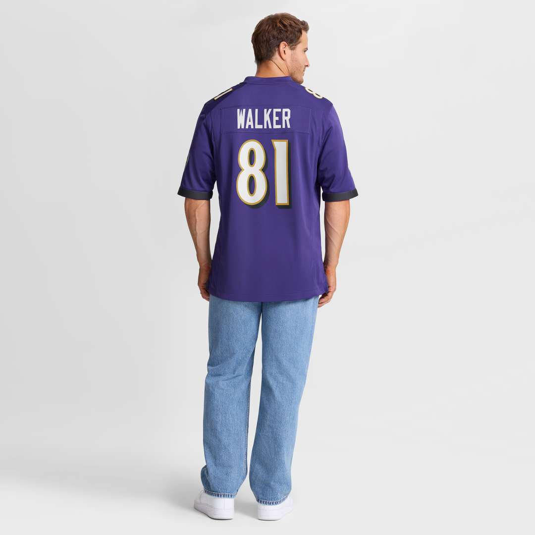 Baltimore Ravens Devontez Walker Nike Purple Game Jersey product image 5