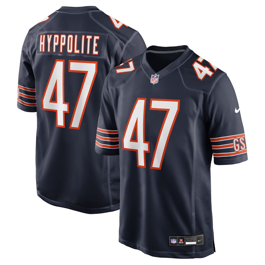 Chicago Bears Ruben Hyppolite II Nike Navy Game Jersey product image 1