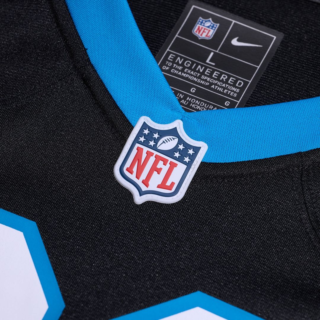Carolina Panthers Tommy Tremble Nike Black Game Jersey product image 4
