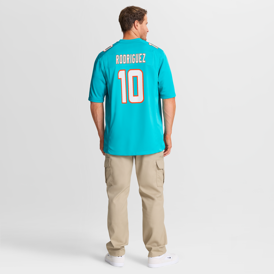 Miami Dolphins Jacob Rodriguez Nike Aqua Game Jersey product image 3