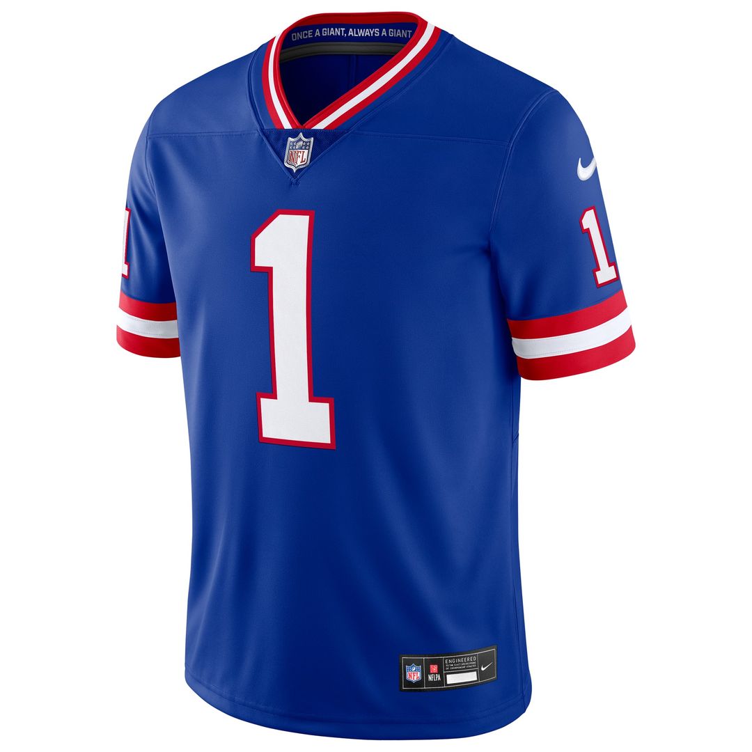 New York Giants Malik Nabers Nike Royal Alternate 2 Legacy product image 2