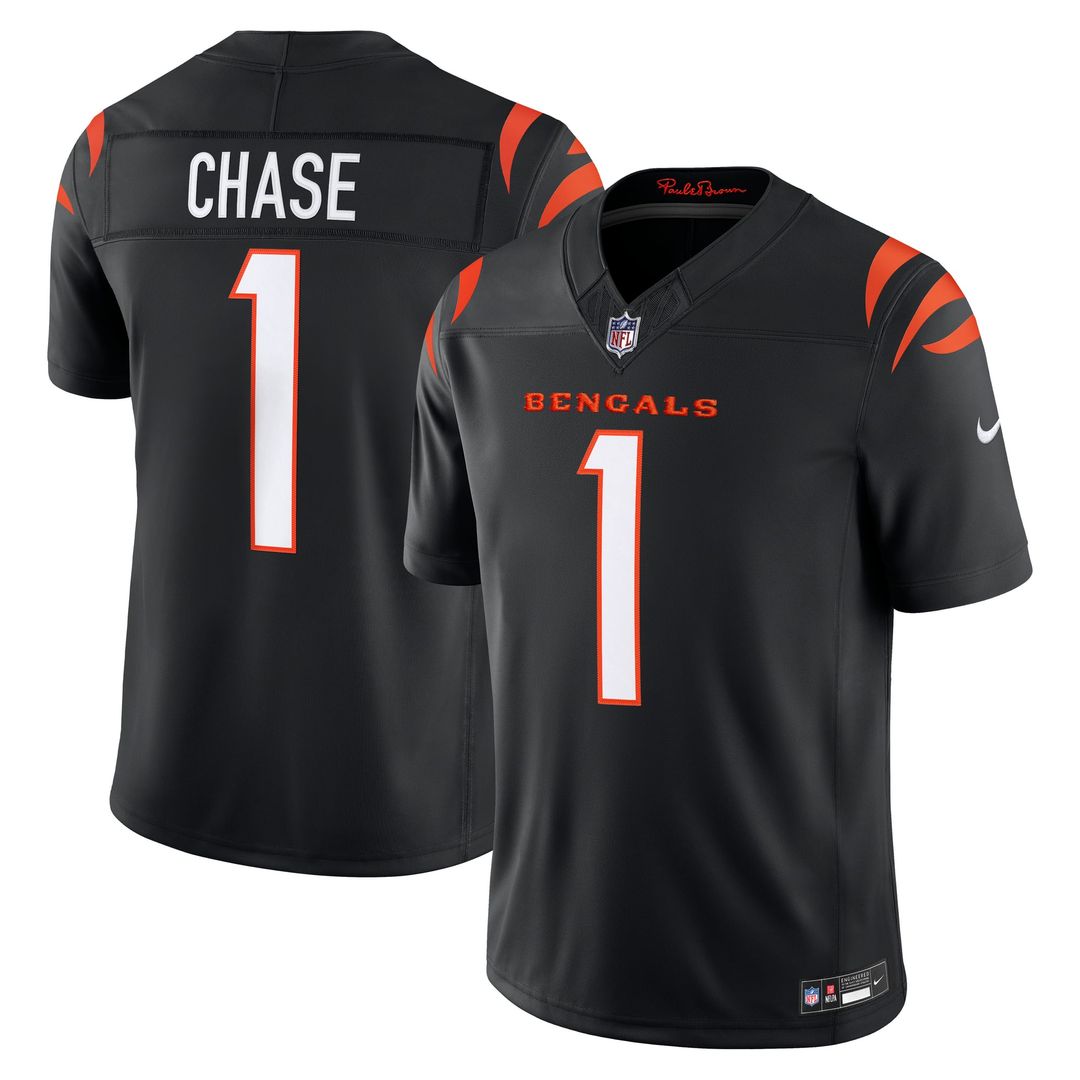Cincinnati Bengals Ja'Marr Chase Nike Orange Alternate product image 7