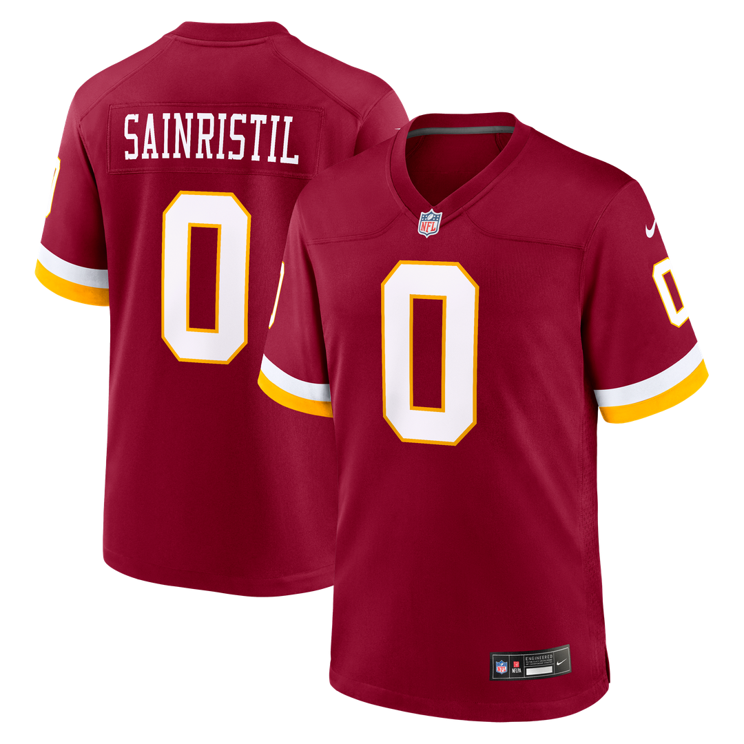 Washington Commanders Mike Sainristil Nike Burgundy Game product image 8