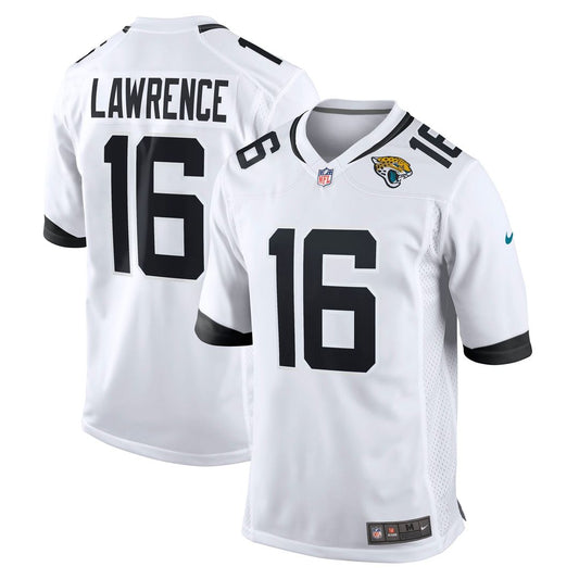 Jacksonville Jaguars Trevor Lawrence Nike White Game Jersey product image 1