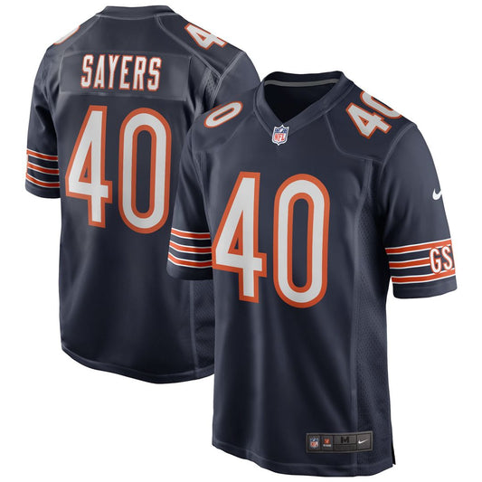 Chicago Bears Gale Sayers Nike Navy Retired Player Game product image 1