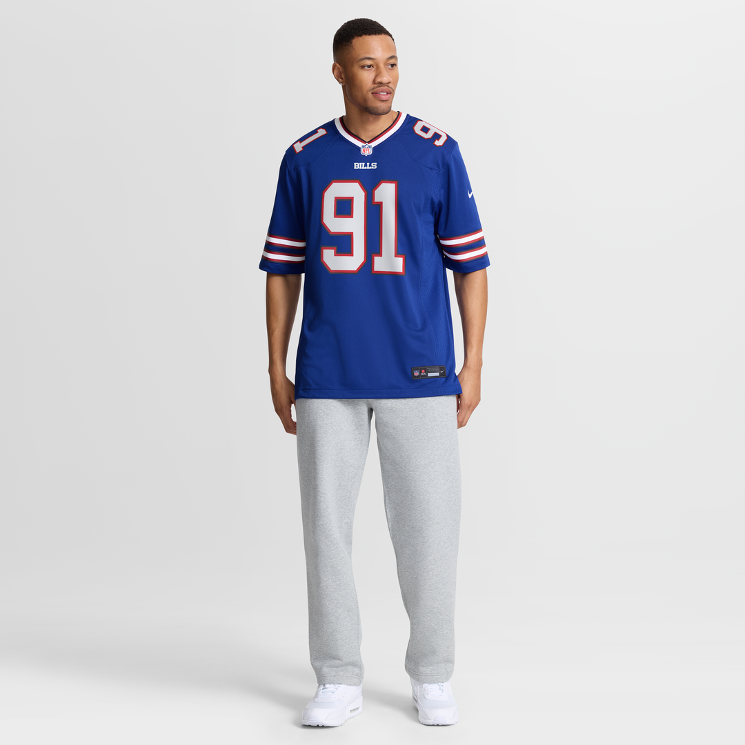 Buffalo Bills Ed Oliver Nike Royal Team Game Jersey product image 7