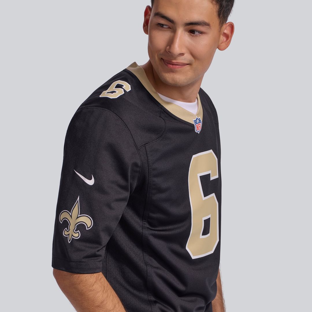 New Orleans Saints Tyler Shough Nike Gold Alternate Game product image 15