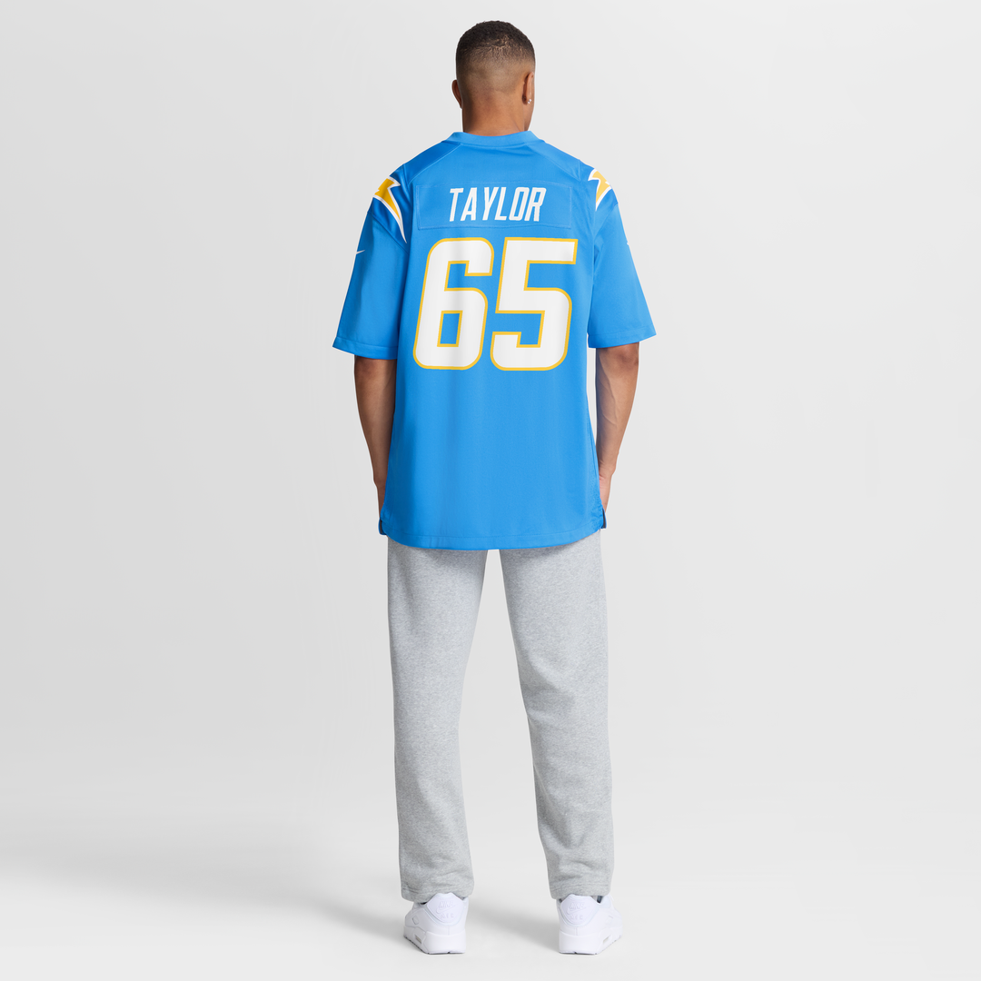 Los Angeles Chargers Logan Taylor Nike Powder Blue Game product image 3
