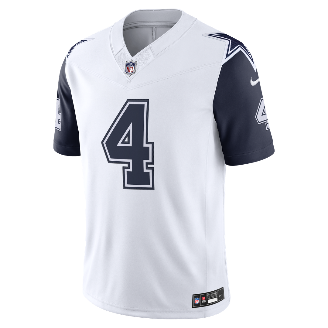 Dallas Cowboys Dak Prescott Nike White Alternate Vapor FUSE product image 2