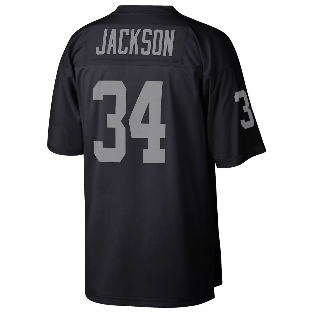 Las Vegas Raiders Bo Jackson Mitchell & Ness Black Legacy product image 3