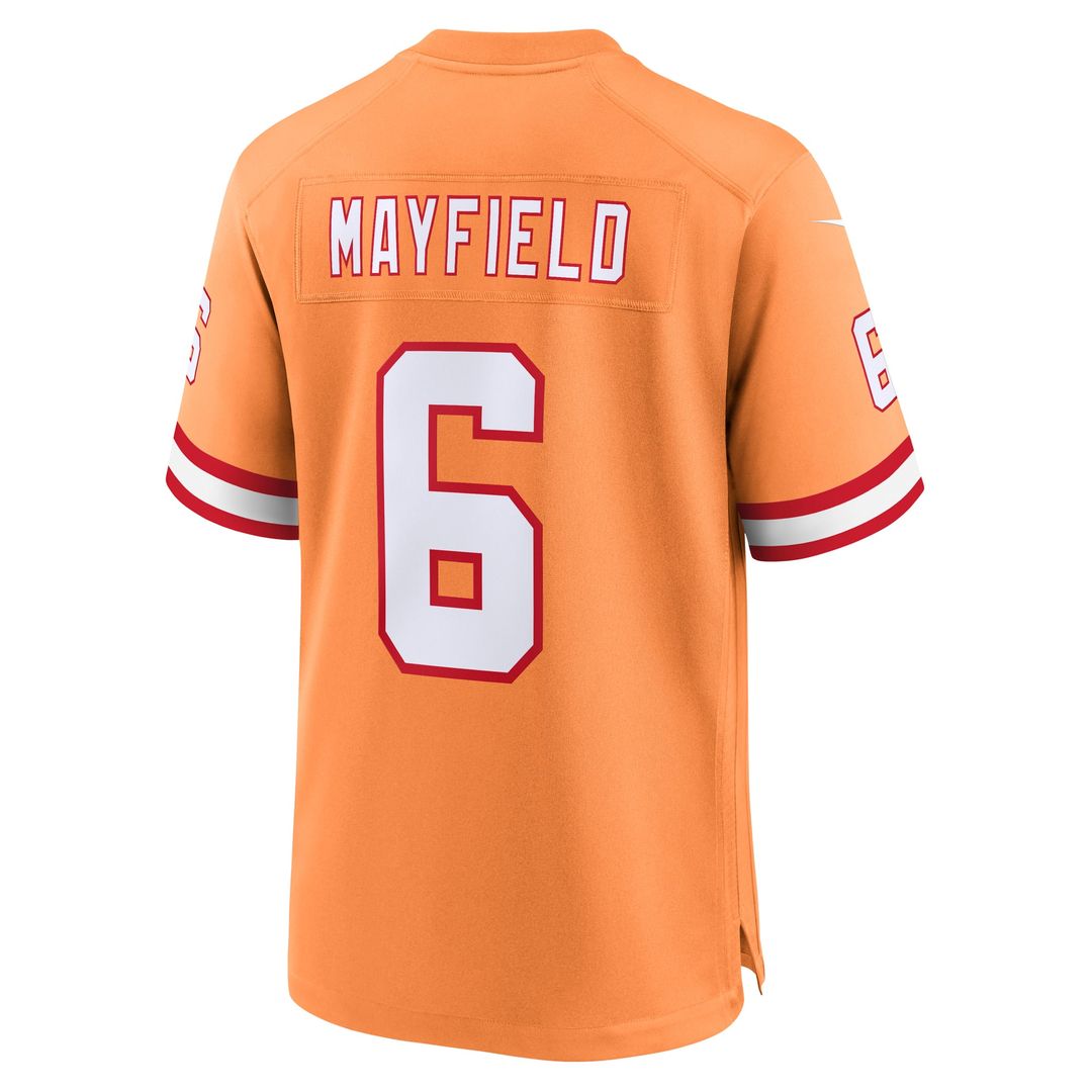 Tampa Bay Buccaneers Baker Mayfield Nike Orange Throwback product image 3