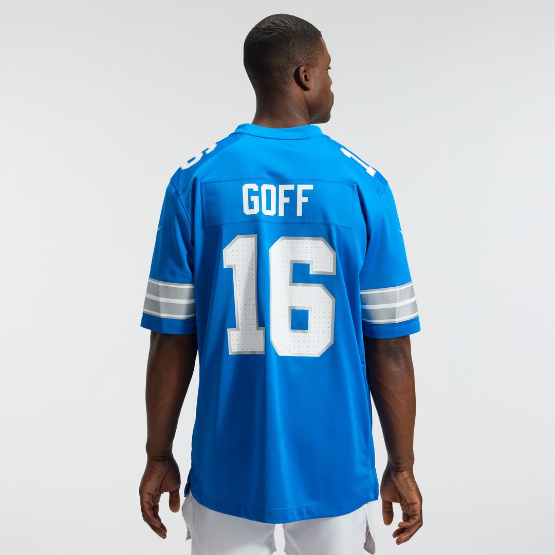 Detroit Lions Jared Goff Nike Blue Game Jersey product image 16