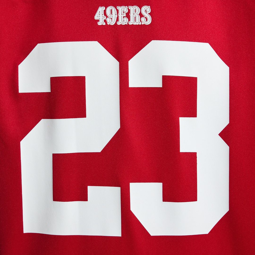 San Francisco 49ers Christian McCaffrey Nike Scarlet Game product image 21