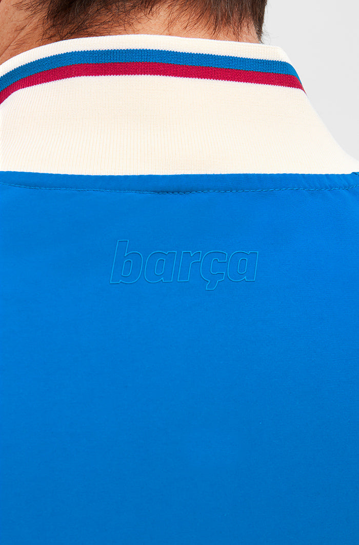 FC Barcelona Men Players Pre-Match Track Jacket 2022 product image 5, provided for visual reference and product detail review