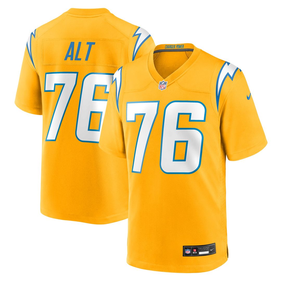 Los Angeles Chargers Joe Alt Nike Gold Alternate Charger product image 1