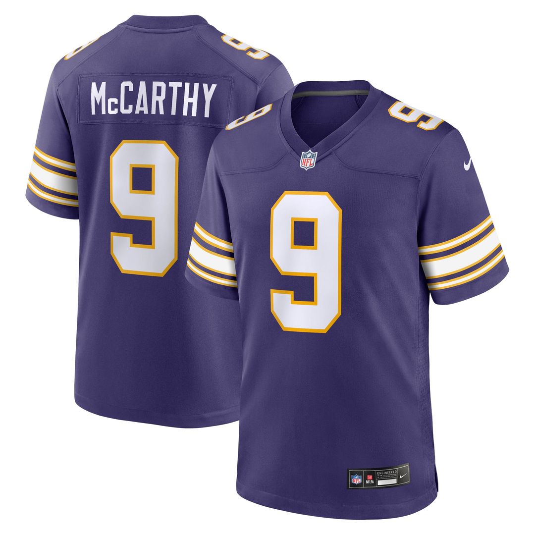 Minnesota Vikings J.J. McCarthy Nike White Game Jersey product image 27