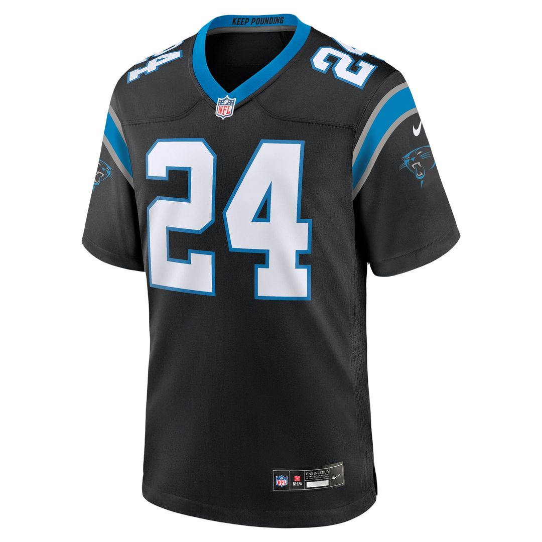 Carolina Panthers Jonathon Brooks Nike Black Game Jersey product image 2
