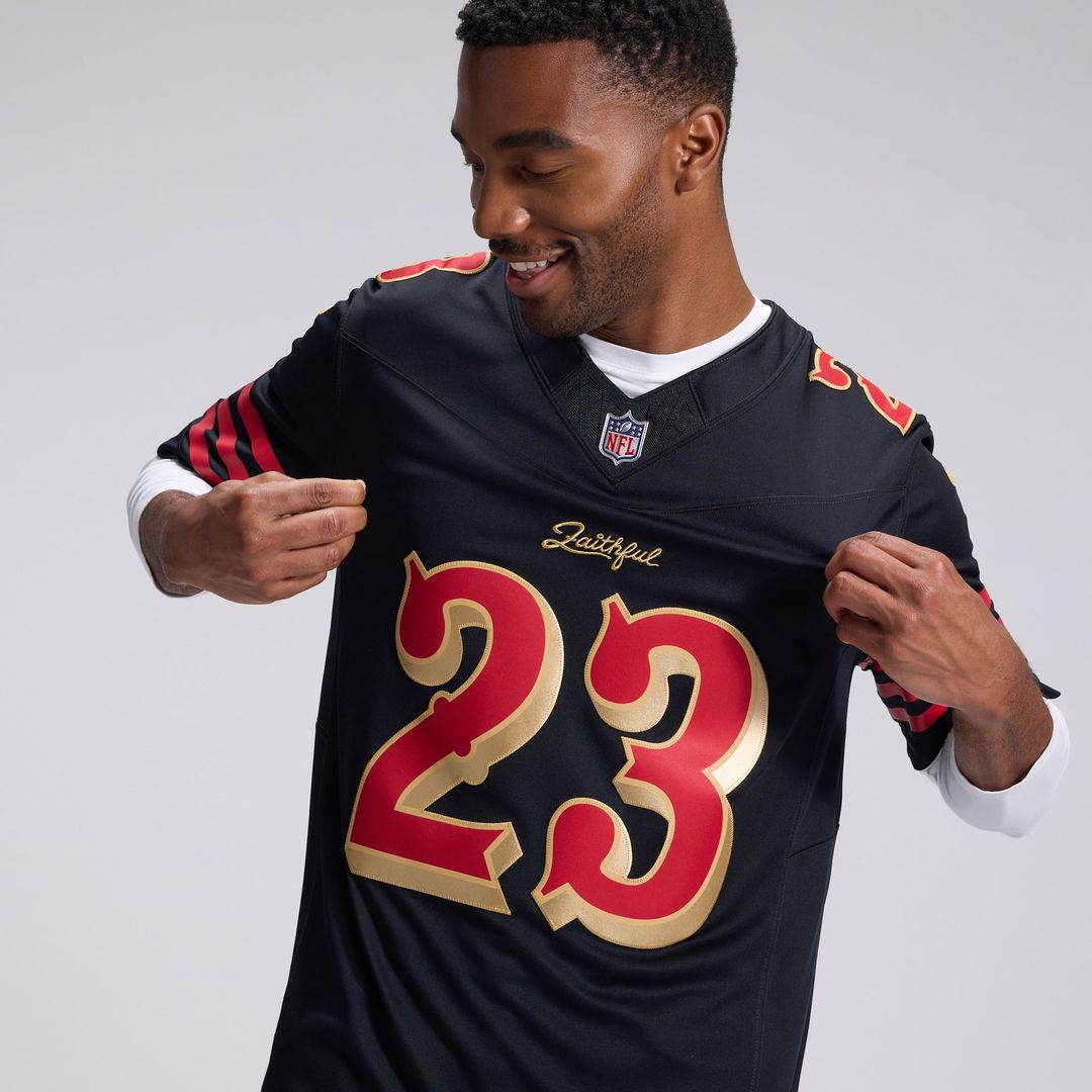San Francisco 49ers Christian McCaffrey Nike Black product image 9