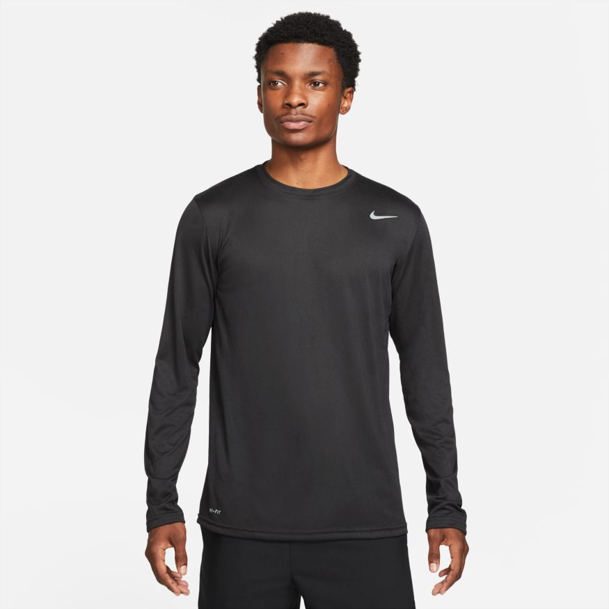 Nike Legend Men Long-Sleeve Training Crew Top product image 1, provided for visual reference and product detail review