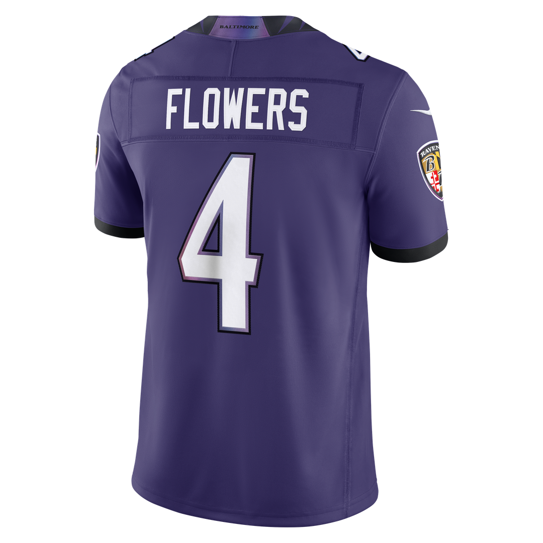 Baltimore Ravens Zay Flowers Nike Black Alternate Vapor product image 9
