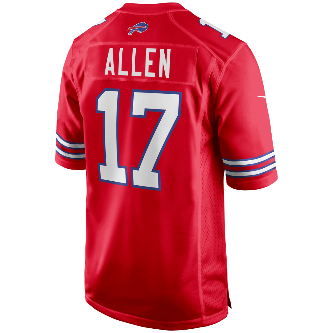 Buffalo Bills Josh Allen Nike Gray Nickel City Game Jersey product image 24