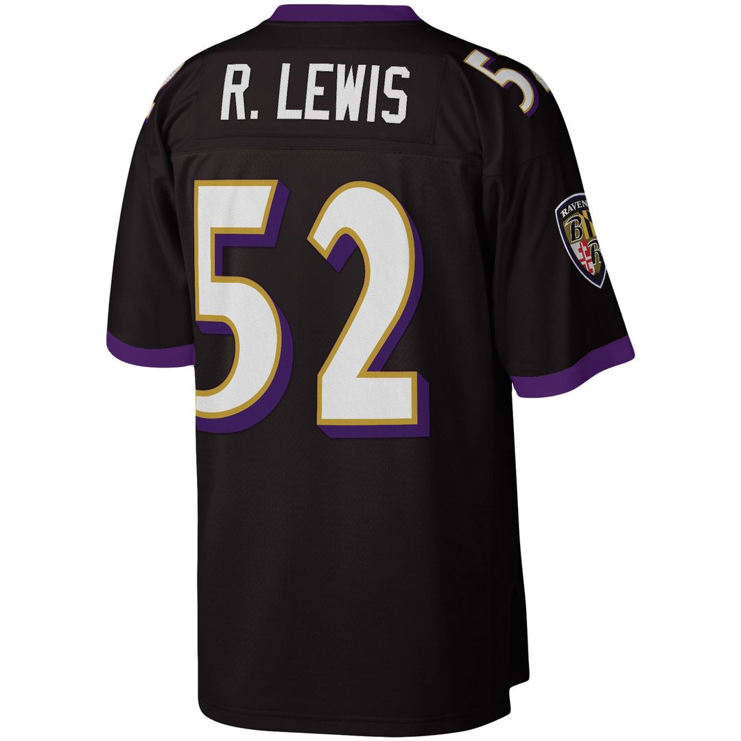 Baltimore Ravens Ray Lewis Mitchell & Ness Black Legacy product image 3