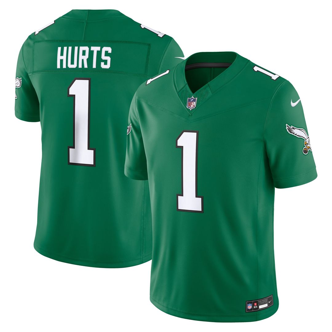 Philadelphia Eagles Jalen Hurts Nike White Vapor FUSE product image 7